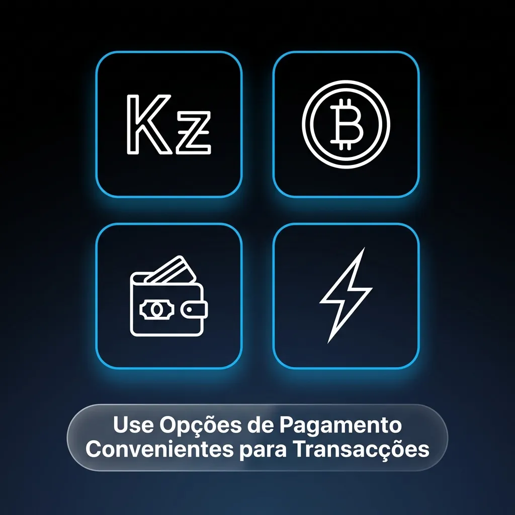 Table showing Angola payment methods with minimum deposit and withdrawal amounts in Kwanzas for secure transactions